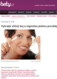 Vyhrajte věčný boj s cigaretou jednou provždy