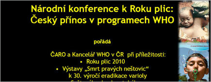 Národní konference k Roku plic: Český přínos v programech WHO