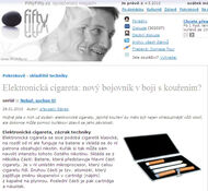 Elektronická cigareta: nový bojovník v boji s kouřením?